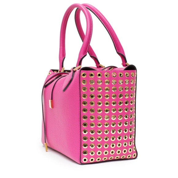 Michael Kors Collection Miranda Pink Leather Bag NWT - Picture 4 of 15